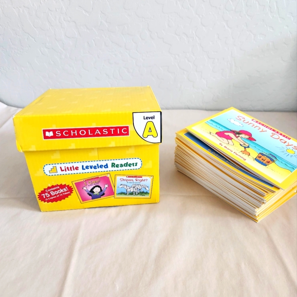 Scholastic Little Leveled Readers Books | Level A | 56 Copies 15 Titles |Teacher
